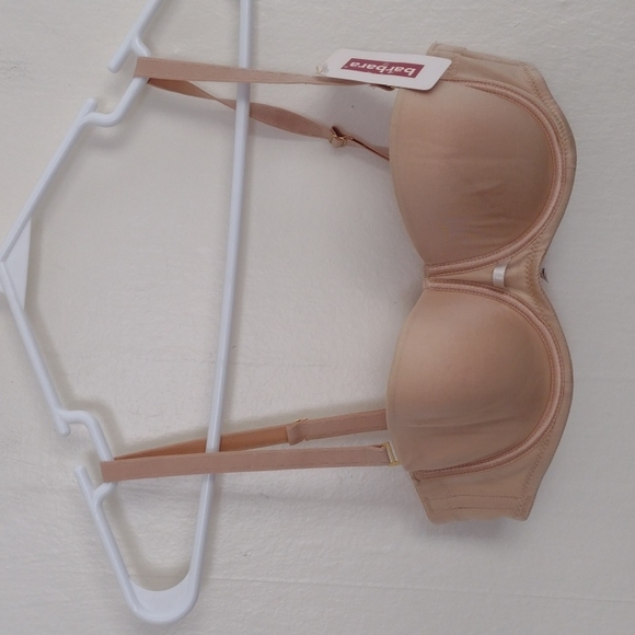 Barbara Vintage 2 Convertible Strapless Underwire Demi Bras NWT Size 32A - Picture 4 of 13